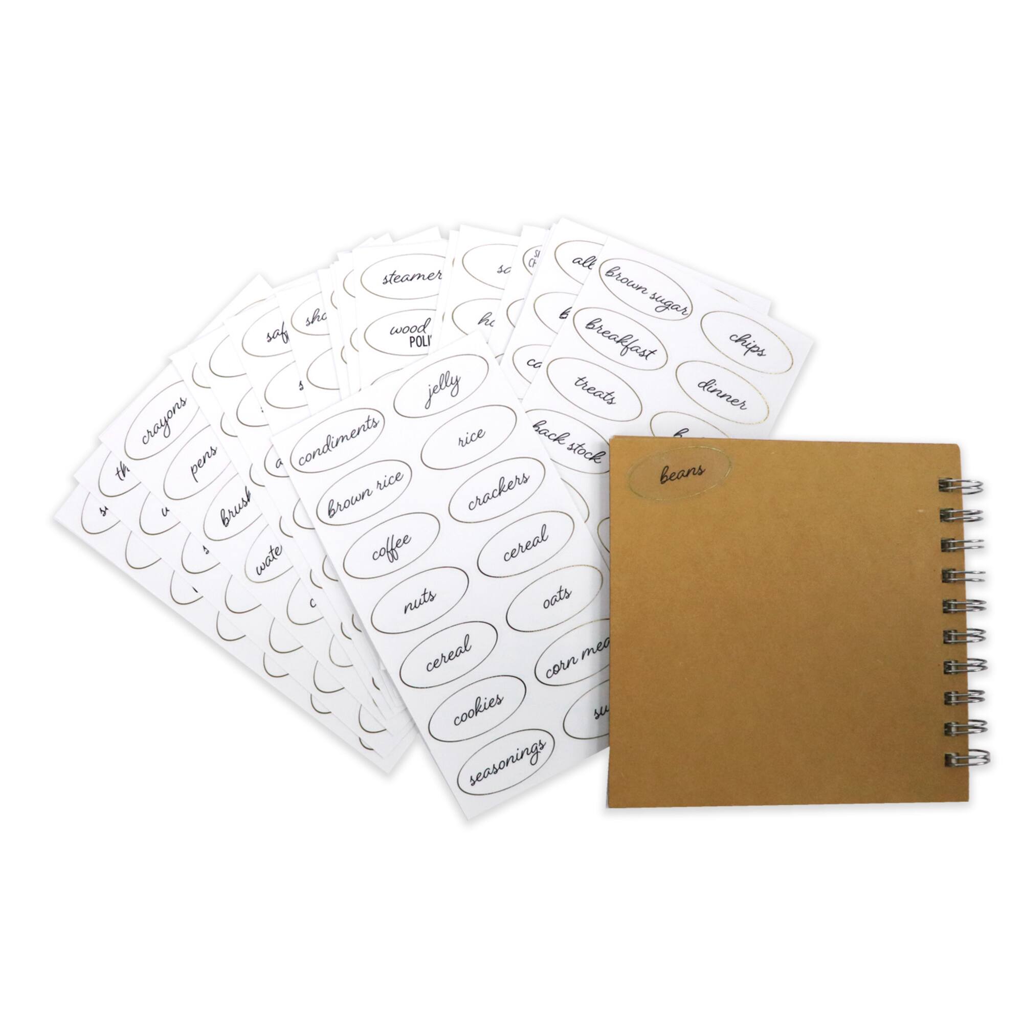 Clear Oval Household Label Stickers by Recollections™